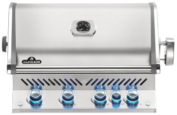Napoleon Prestige Pro 500-3 Edelstahl Einbaugrill Erdgas - inkl. Drehspieß - Modell 2025
