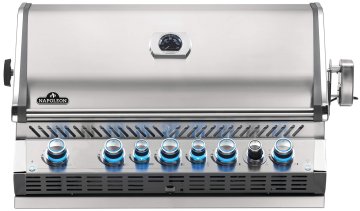 Napoleon Prestige Pro 665-3 Edelstahl Einbaugrill Gas - inkl. Drehspieß - Modell 2025