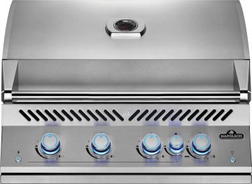 Napoleon 700-Series 32&quot; BIG32-1 Edelstahl Einbaugrill inkl. Drehspieß und Innenbeleuchtung - Modell 2025