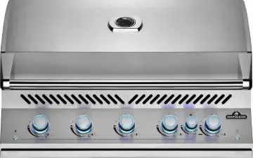 Napoleon 700-Series 38 BIG38-1 Edelstahl Einbaugrill inkl. Drehspieß und Innenbeleuchtung