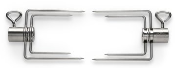 Napoleon Fleischgabeln (zusammenklappbar) für Drehspieß (2 Stück)