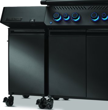 Napoleon Phantom Prestige 500 Connected Gasgrill - mit SIZZLE Zone und Heckbrenner - XL Grillstation mit Unterschränken