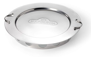 Napoleon Low &amp; Slow Einsatz für Kugelgrills (Holzkohlering &amp; Diffusor-Platte)