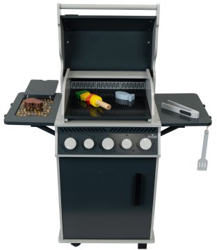 Napoleon Kids Grill inkl. BBQ Zubehör - Rogue SE 425, schwarz - Holzspielzeug für Kinder