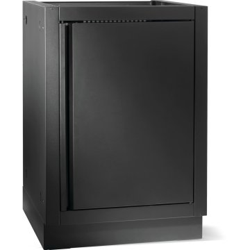 Napoleon Outdoor Küche Oasis - Gasflaschenschrank für BI10/BIB10 Einbau-Seitenbrenner, mattschwarz
