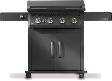 Napoleon Plancha Grill Phantom Rogue Pro 30 - mattschwarz - mit Sizzle Zone + Edelstahlplancha 70 x 44 cm