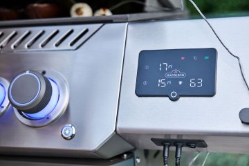 Napoleon Prestige 500 Connected Gasgrill - mit SIZZLE ZONE und Heckbrenner - Schwarz - Modell 2025