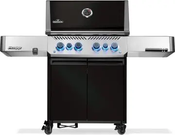 Napoleon Prestige 500 Gasgrill - mit SIZZLE ZONE und Heckbrenner - Schwarz