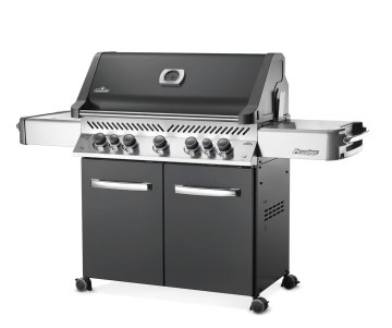 Napoleon Prestige 665 Gasgrill, Charcoal Grau - mit Safety Glow - Modell 2024