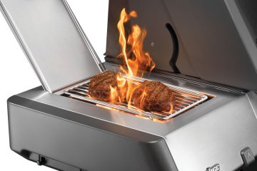 Napoleon Prestige 500 Edelstahl Gasgrill - mit SIZZLE ZONE und Heckbrenner - Modell 2025