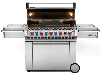 Napoleon Prestige Pro 665 Edelstahl Gasgrill inkl. Drehspieß - Modell 2025