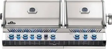 Napoleon Prestige Pro 825-3 Edelstahl Einbaugrill Gas - inkl. Drehspieß - Modell 2024