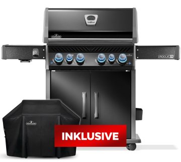 Napoleon Rogue PRO-S 525 Gasgrill - mit SIZZLE ZONE™ und Heckbrenner - Grillfürst Edition inkl. Abdeckhaube