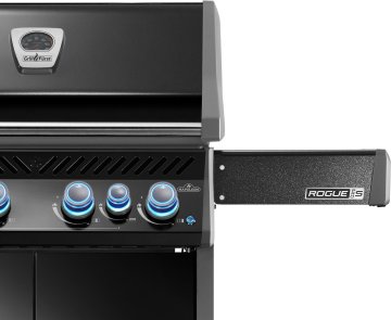 Napoleon Rogue PRO-S 525 Gasgrill - mit SIZZLE ZONE™ und Heckbrenner - Grillfürst Edition inkl. Abdeckhaube - mit zusätzlicher Grillplatte und Rotisserie