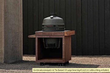 OFYR Kamado Table Corten 75 PRO - mit Keramik-Arbeitsplatte