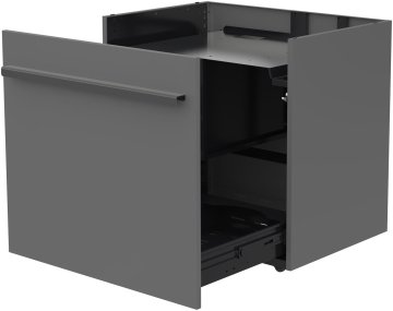 Outdoorchef QUBE Unterschrank Schubladenkopf - Darkgrey