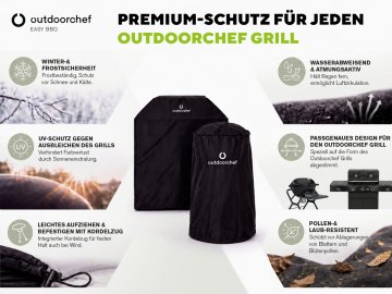 Outdoorchef HEAT Abdeckhaube HEAT X-445 RB Grillstation