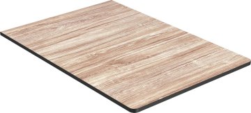 Outdoorchef Arbeitsplatte HEAT Schrankmodul - schmal - HPL mit Holzdekor (Eiche)