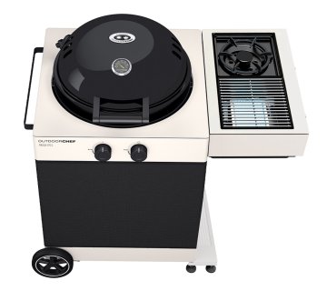 Outdoorchef Gas Kugelgrill Arosa 570 G Tex inkl. 900°C Blazing Zone + Cooking Zone