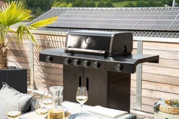 Outdoorchef Gasgrill - Grillstation HEAT C-435 RB mit Blazing Zone und Heckbrenner