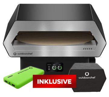 Outdoorchef Gas Pizzaofen Prismo 420 G inkl. Powerbank & Abdeckhaube