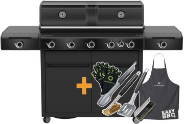 Outdoorchef Gasgrill - Grillstation HEAT X-545 RB - X-DEAL inkl. Outdoorchef Easy BBQ Box