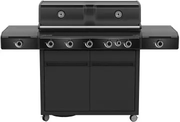 Outdoorchef Gasgrill - Grillstation HEAT X-545 RB mit Blazing/Cooking Zone, Heckbrenner und HEAT Regulator