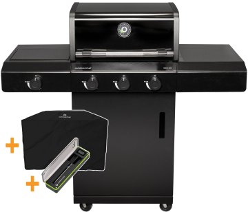 Outdoorchef Gasgrill - Grillstation HEAT C-335 mit Blazing Zone - inkl. Easy Check Thermometer und Abdeckhaube