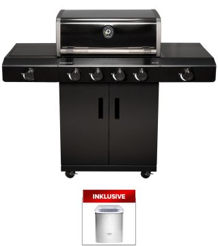 Outdoorchef Gasgrill - Grillstation HEAT C-435 RB mit Blazing Zone und Heckbrenner inkl. Caso IceChef Pro - Eiswürfelbereiter