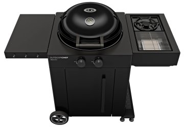 Outdoorchef Gas Kugelgrill Station AROSA 570 G EVO PLUS Black - mit Blazing-/ Cooking Zone - Retourengrill
