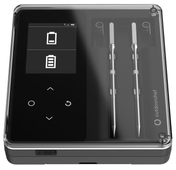 Outdoorchef Easy Check PRO Thermometer Dual - Wireless Bluetooth Grillthermometer - bis 700 °C