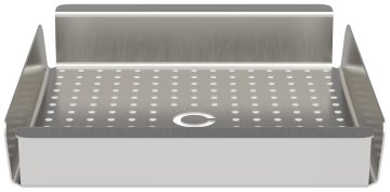 Outdoorchef Grillkorb / Gemüsekorb Edelstahl S - 23,5 x 19 cm