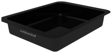 Outdoorchef Grillschale L porzellanemailliert - 29 x 38 cm