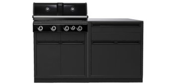 Outdoorchef HEAT Outdoor Küche S 415/Schrankmodul 2 Türen - mit Arbeitsplatte aus Edelstahl