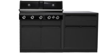 Outdoorchef HEAT Outdoor Küche S 515/Schrankmodul 2 Türen - mit Arbeitsplatte aus Edelstahl