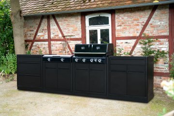 Outdoorchef HEAT Outdoor Küche XL 415/245 - mit Arbeitsplatte aus Granit