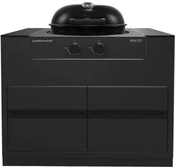 Outdoorchef Universalmodul HEAT mit Arosa 570 GH Gas Kugelgrill