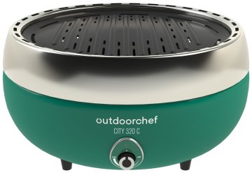 Outdoorchef Holzkohle Tischgrill City 320 C - Green