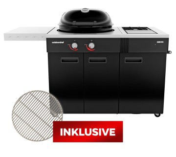 Outdoorchef Gas Kugelgrill Station Lugano 570 G EVO II Plus - inkl. Grillfürst Edelstahlguss Grillrost