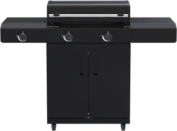 Outdoorchef Planchagrill HEAT C-265 - mit Doppel-Blazing-Zone, Cooking Zone und Gusseisen-Plancha