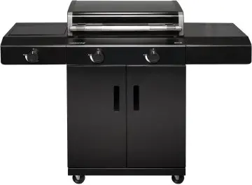 Outdoorchef Planchagrill HEAT C-265 - mit Doppel-Blazing-Zone, Cooking Zone und Gusseisen-Plancha
