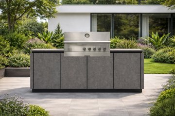 Outdoorchef QUBE X-415 RB S Einbaugrill - Edelstahl