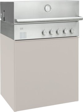Outdoorchef QUBE X-415 RB S Edelstahl - Grillfürst Edition - Soft Beige