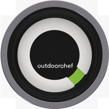 Outdoorchef Pizzastein Ø 32 cm - mit Temperatur-Indikator