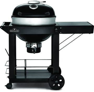 Napoleon PRO-CART Holzkohlegrill Kugelgrill Ø 57 cm mit Unterwagen, Gussrost und Deckelscharnier - Modell 2024