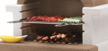 Palazzetti Grillkamin Andria inkl. Montagematerial