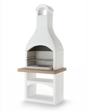 Palazzetti Outdoor Küche: Modul Grillkamin Brioni inkl. Montagematerial