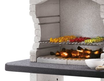 Palazzetti Grillkamin Olbia 2 inkl. Montagematerial