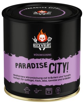 Rock'n Rubs - Paradise City - BBQ Rub 140 g Dose