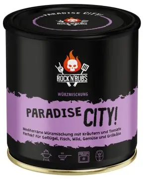 Rock'n Rubs - Paradise City - BBQ Rub 140 g Dose